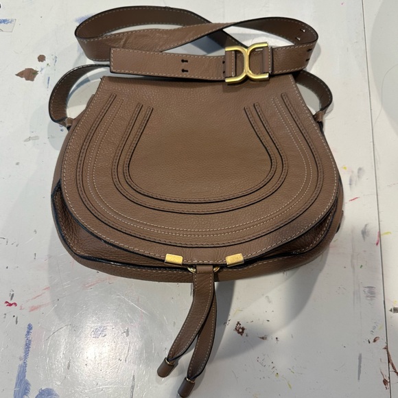 Chloe Handbags - Chloe Marcie Saddle Handbag